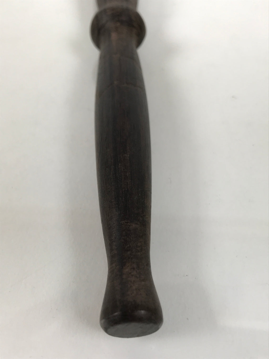 Japanese Buddhist Orin Bell Singing Bowl Wooden Striker Vtg Carved Brown BT38-OT - Buddhist-chidorivintage.com