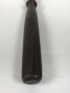Japanese Buddhist Orin Bell Singing Bowl Wooden Striker Vtg Carved Brown BT38-OT - Buddhist-chidorivintage.com