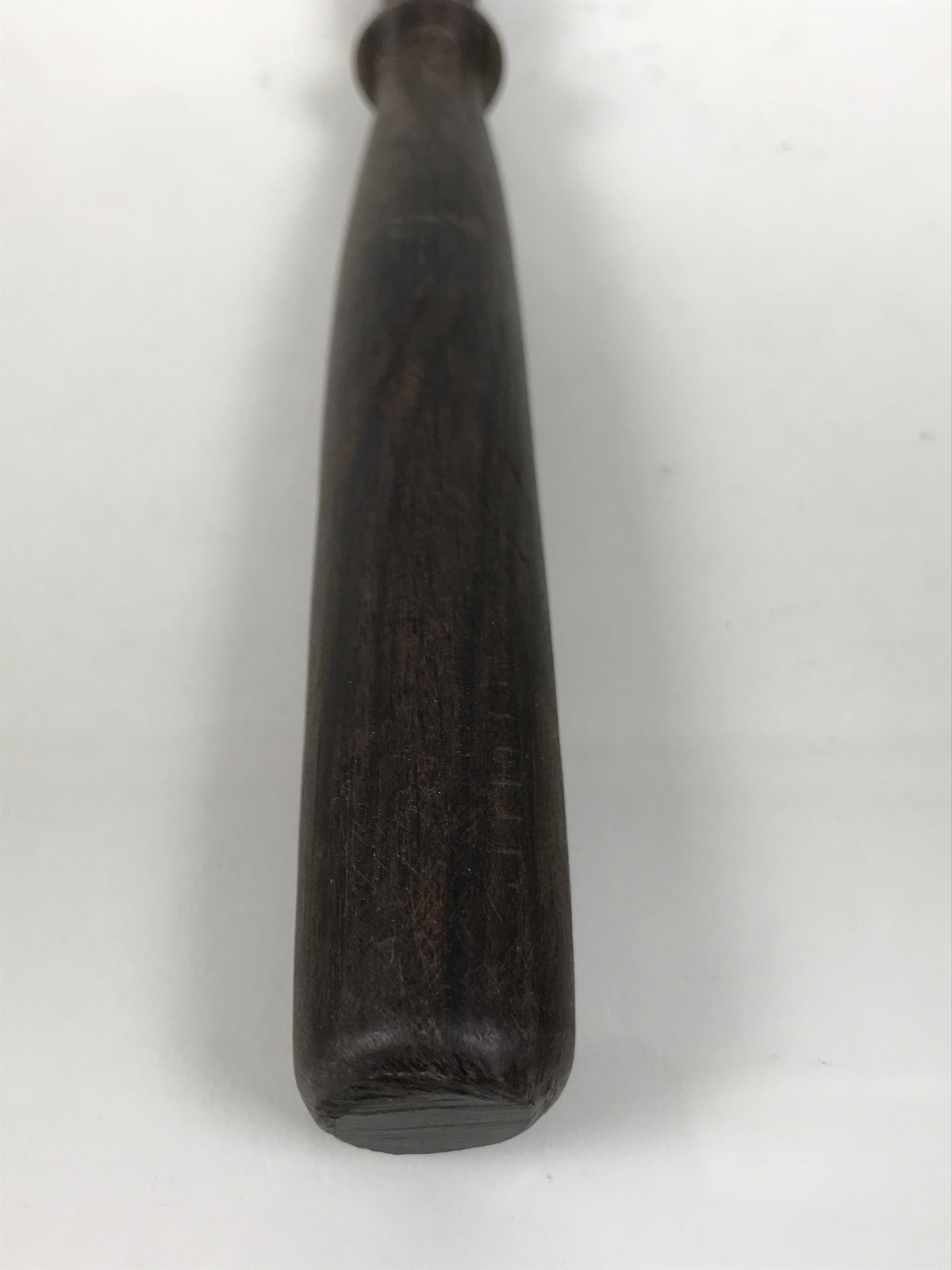 Japanese Buddhist Orin Bell Singing Bowl Wooden Striker Vtg Carved Brown BT38-OT - Buddhist-chidorivintage.com