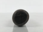 Japanese Buddhist Orin Bell Singing Bowl Wooden Striker Vtg Carved Brown BT38-OT - Buddhist-chidorivintage.com