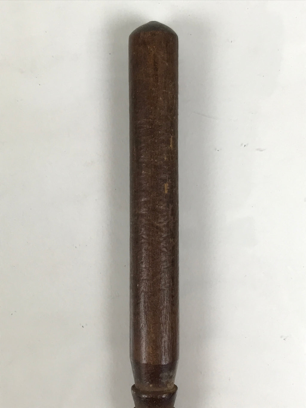 Japanese Buddhist Orin Bell Singing Bowl Wooden Striker Vtg Carved Brown BT39-OT - Buddhist-chidorivintage.com
