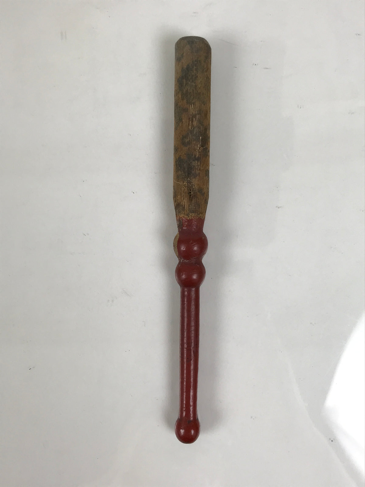 Antique Japanese Buddhist Orin Bell Singing Bowl Wooden Striker Red Lacquer BT41-OT - Buddhist-chidorivintage.com