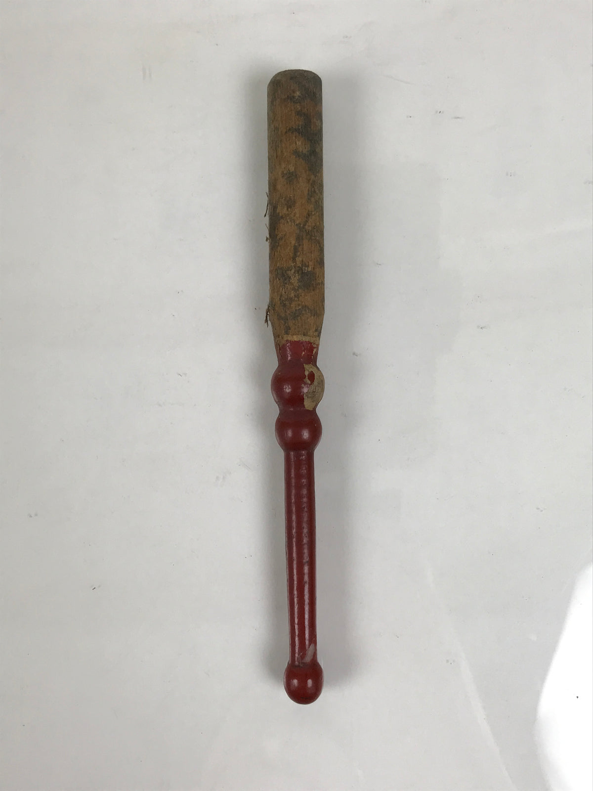 Antique Japanese Buddhist Orin Bell Singing Bowl Wooden Striker Red Lacquer BT41-OT - Buddhist-chidorivintage.com