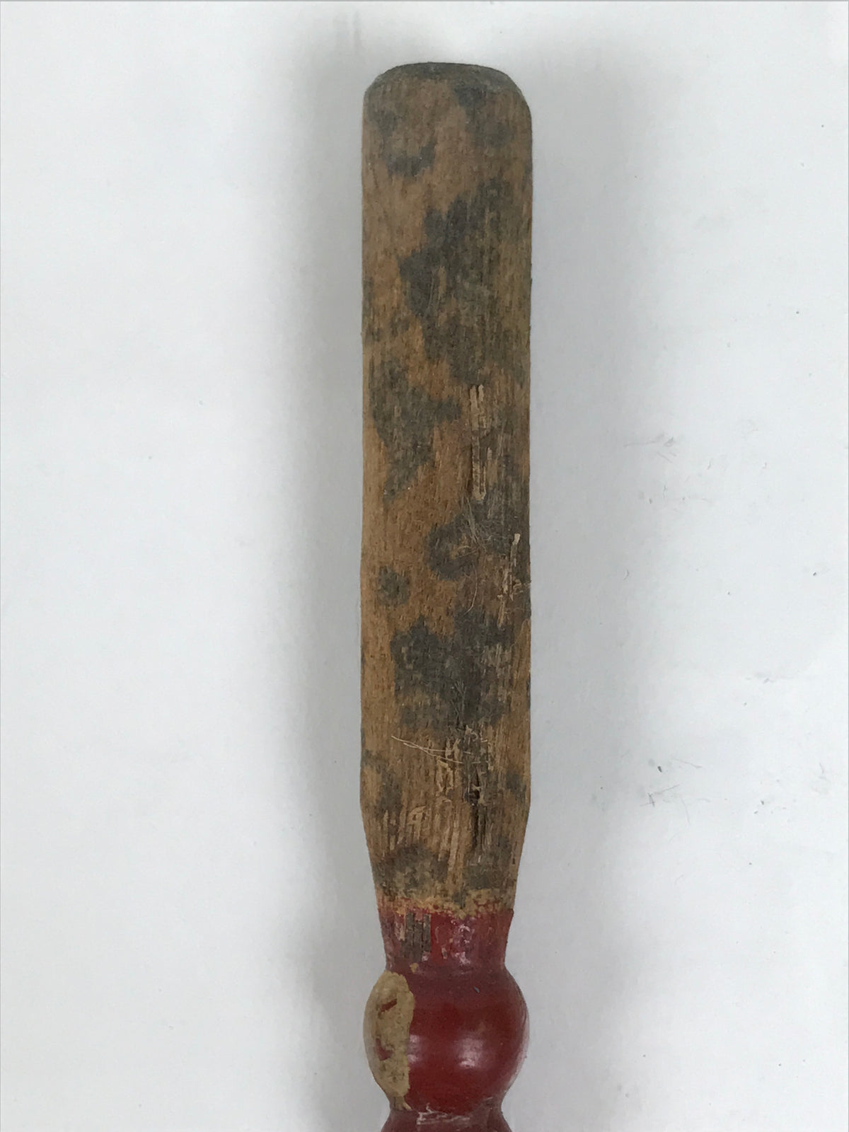 Antique Japanese Buddhist Orin Bell Singing Bowl Wooden Striker Red Lacquer BT41-OT - Buddhist-chidorivintage.com