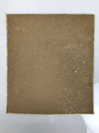Japanese Shikishi Art Board Vtg Calligraphy Shodo Kanji White Black A850-AD - Painting-chidorivintage.com