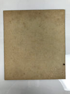 Japanese Shikishi Art Board Vtg Calligraphy Kanji Buddhist White Black A851-AD - Painting-chidorivintage.com