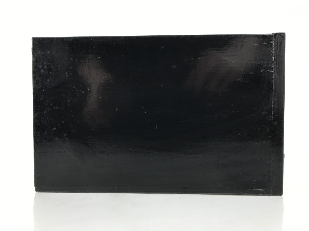 Japanese Buddhist Altar Lacquered Drawer Brass Black Red Gold Peony Makie BP43-OT - Buddhist-chidorivintage.com