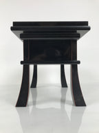 Japanese Buddhist Altar Fitting Lacquer Kyozukue Offering Table Black Red BA978-OT - Buddhist-chidorivintage.com