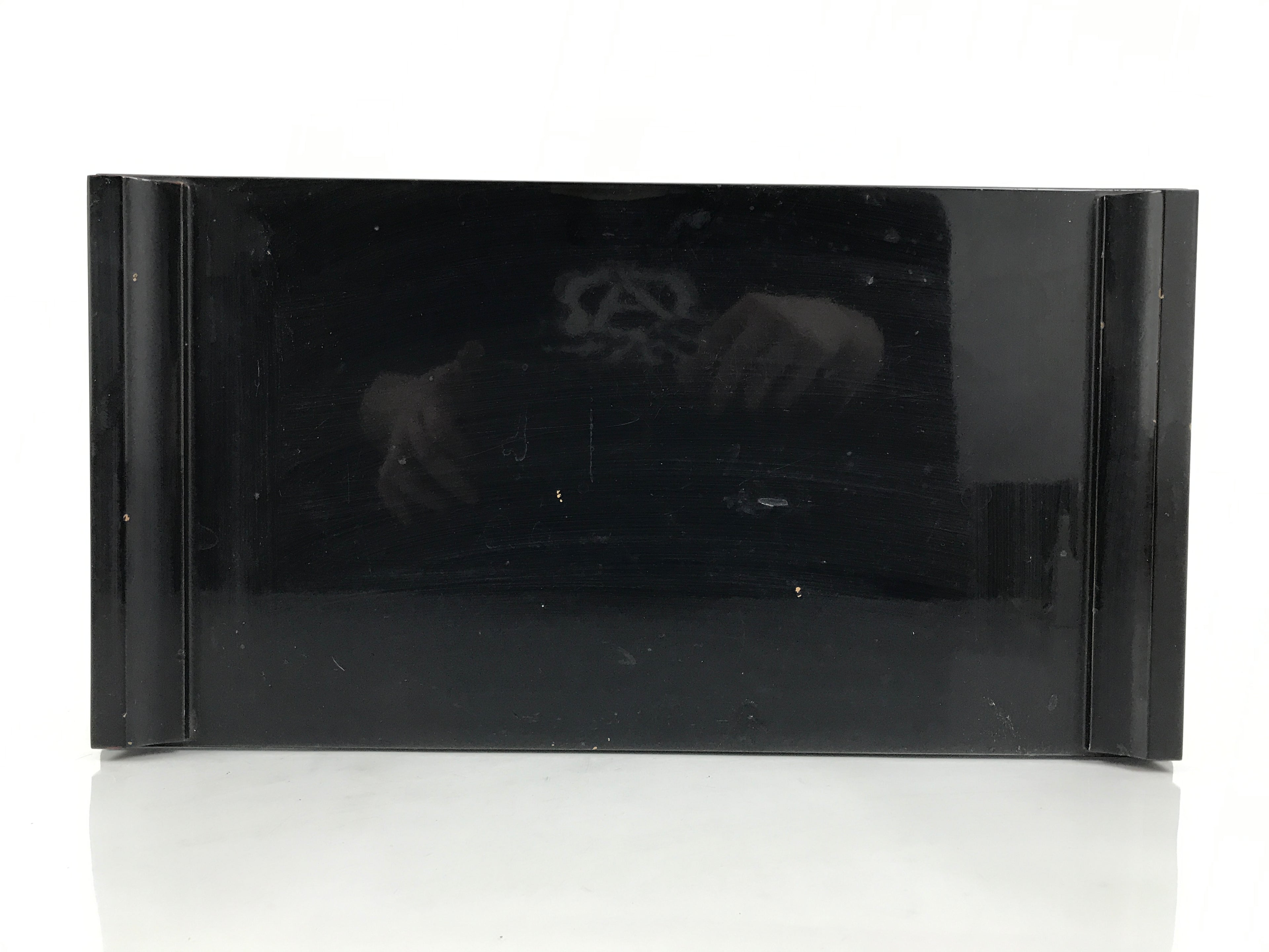 Japanese Buddhist Altar Fitting Lacquer Kyozukue Offering Table Black Red BA978-OT - Buddhist-chidorivintage.com