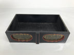 Japanese Buddhist Altar Fitting Lacquer Kyozukue Offering Table Black Red BA978-OT - Buddhist-chidorivintage.com