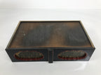 Japanese Buddhist Altar Fitting Lacquer Kyozukue Offering Table Black Red BA978-OT - Buddhist-chidorivintage.com