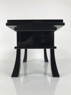 Japanese Buddhist Altar Fitting Lacquer Kyozukue Offering Table Black Red BA979-OT - Buddhist-chidorivintage.com