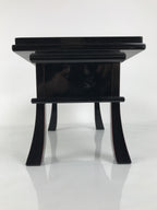 Japanese Buddhist Altar Fitting Lacquer Kyozukue Offering Table Black Red BA979-OT - Buddhist-chidorivintage.com
