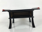 Japanese Buddhist Altar Fitting Lacquer Kyozukue Offering Table Black Red BA979-OT - Buddhist-chidorivintage.com