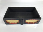 Japanese Buddhist Altar Fitting Lacquer Kyozukue Offering Table Black Red BA979-OT - Buddhist-chidorivintage.com