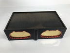 Japanese Buddhist Altar Fitting Lacquer Kyozukue Offering Table Black Red BA979-OT - Buddhist-chidorivintage.com