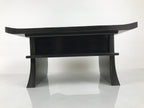 Japanese Buddhist Altar Fitting Wooden Kyozukue Vtg Offering Table Brown BA980-OT - Buddhist-chidorivintage.com
