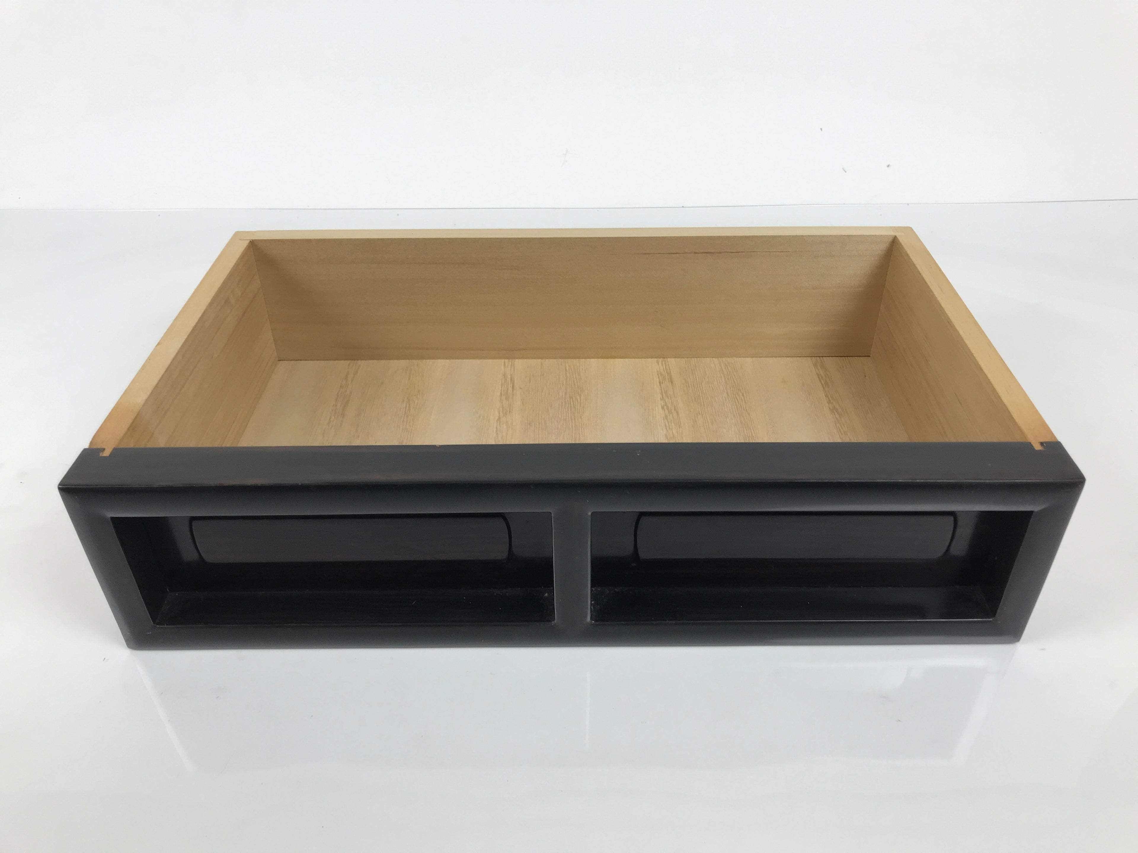 Japanese Buddhist Altar Fitting Wooden Kyozukue Vtg Offering Table Brown BA980-OT - Buddhist-chidorivintage.com