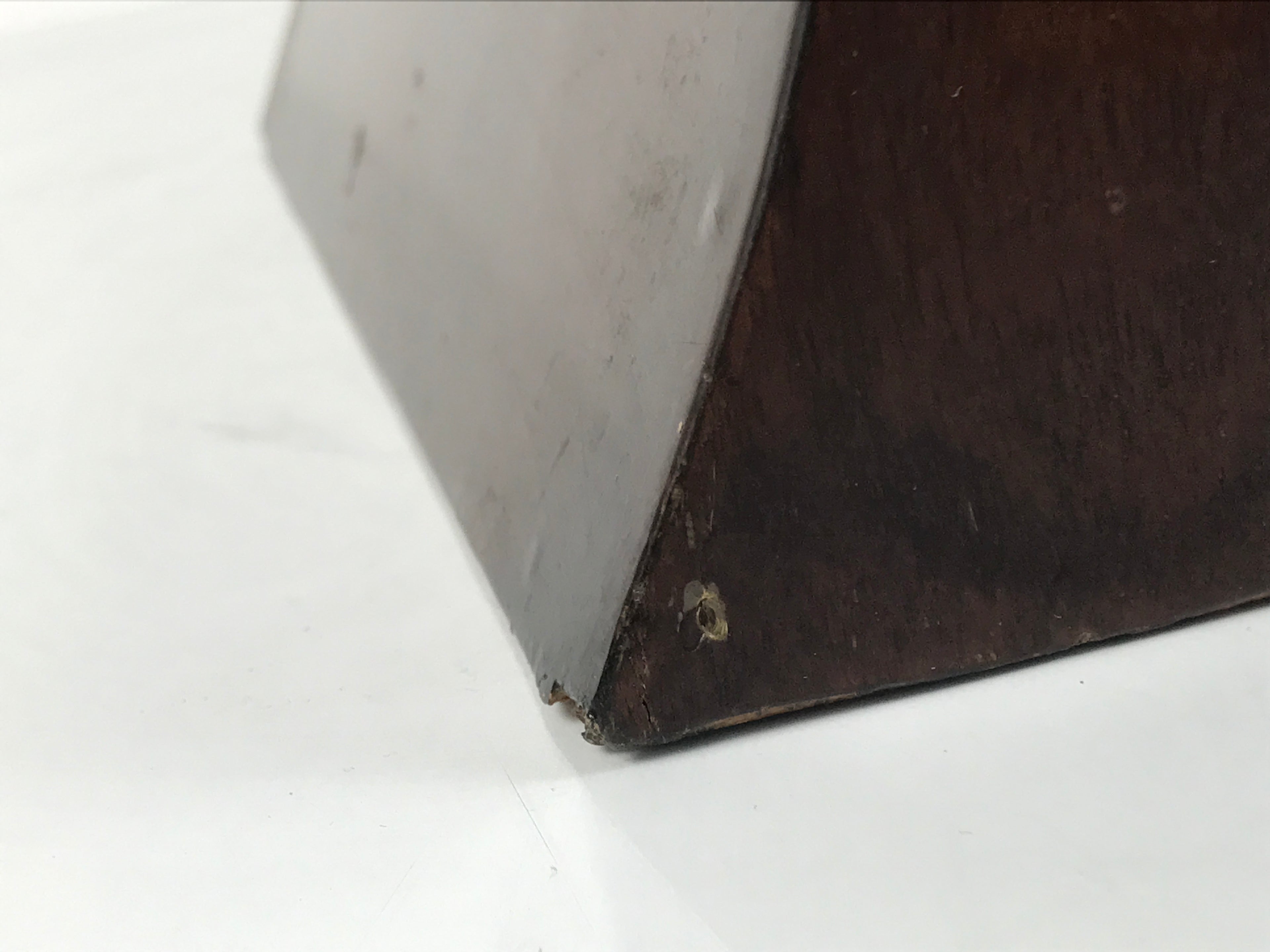 Japanese Buddhist Altar Fitting Wooden Kyozukue Vtg Offering Table Brown BA981-OT - Buddhist-chidorivintage.com