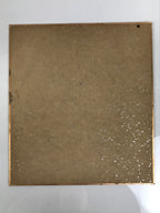 Japanese Shikishi Art Board Vtg Painting Chrysanthemum Flowers Brown Black A837-AD - Painting-chidorivintage.com