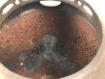 Antique Japanese Cast Iron Kettle Chagama Brazier Furo Set Pot Tea Ceremony C35-KT - Kettle-chidorivintage.com
