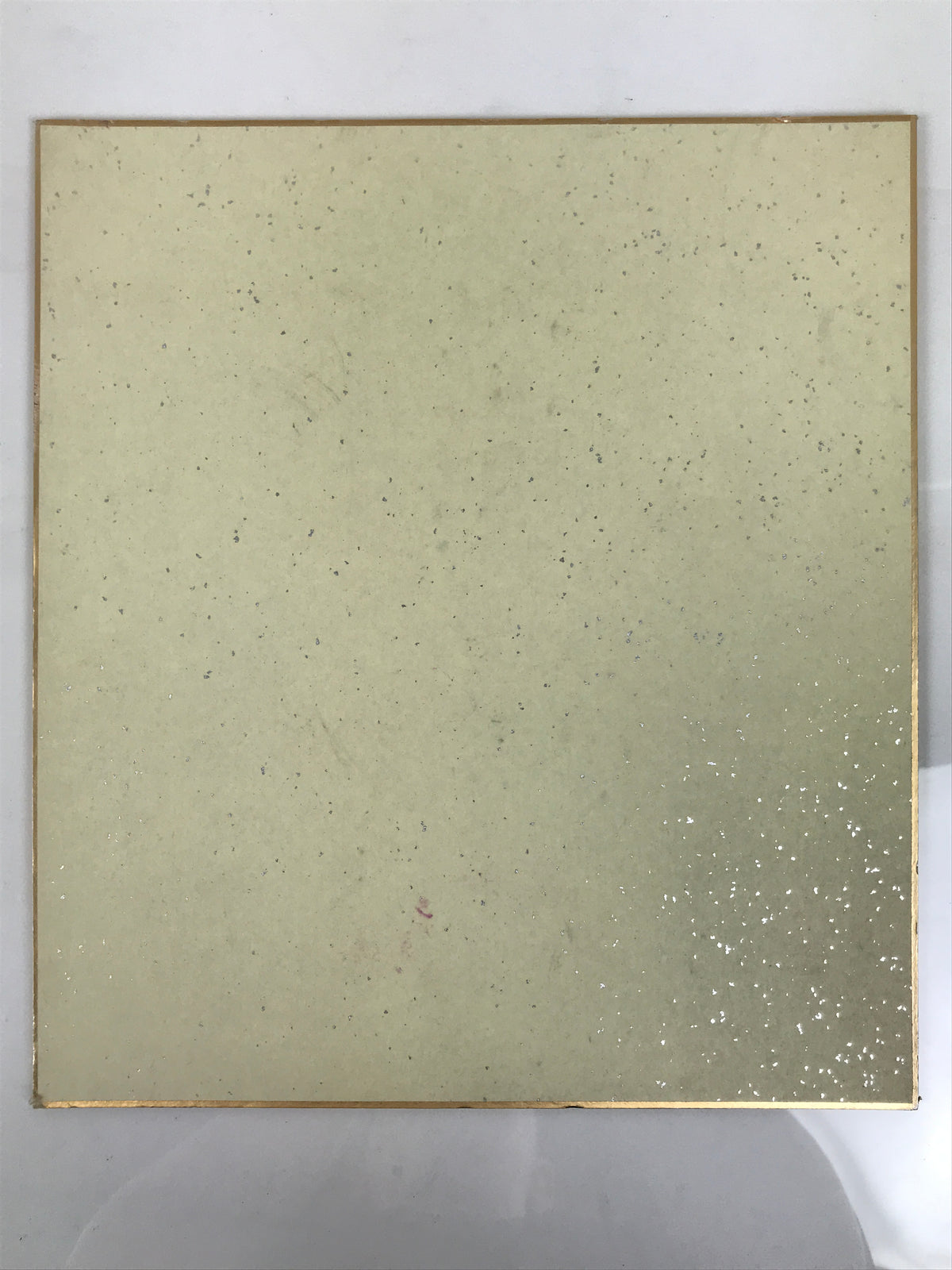 Japanese Shikishi Art Board Vtg Calligraphy Shodo Kanji Sumi Black Beige A877-AD - Painting-chidorivintage.com