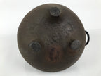 Antique Japanese Cast Iron Kettle Chagama Brazier Furo Set Pot Tea Ceremony C35-KT - Kettle-chidorivintage.com