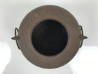 Antique Japanese Cast Iron Kettle Chagama Brazier Furo Set Pot Tea Ceremony C35-KT - Kettle-chidorivintage.com