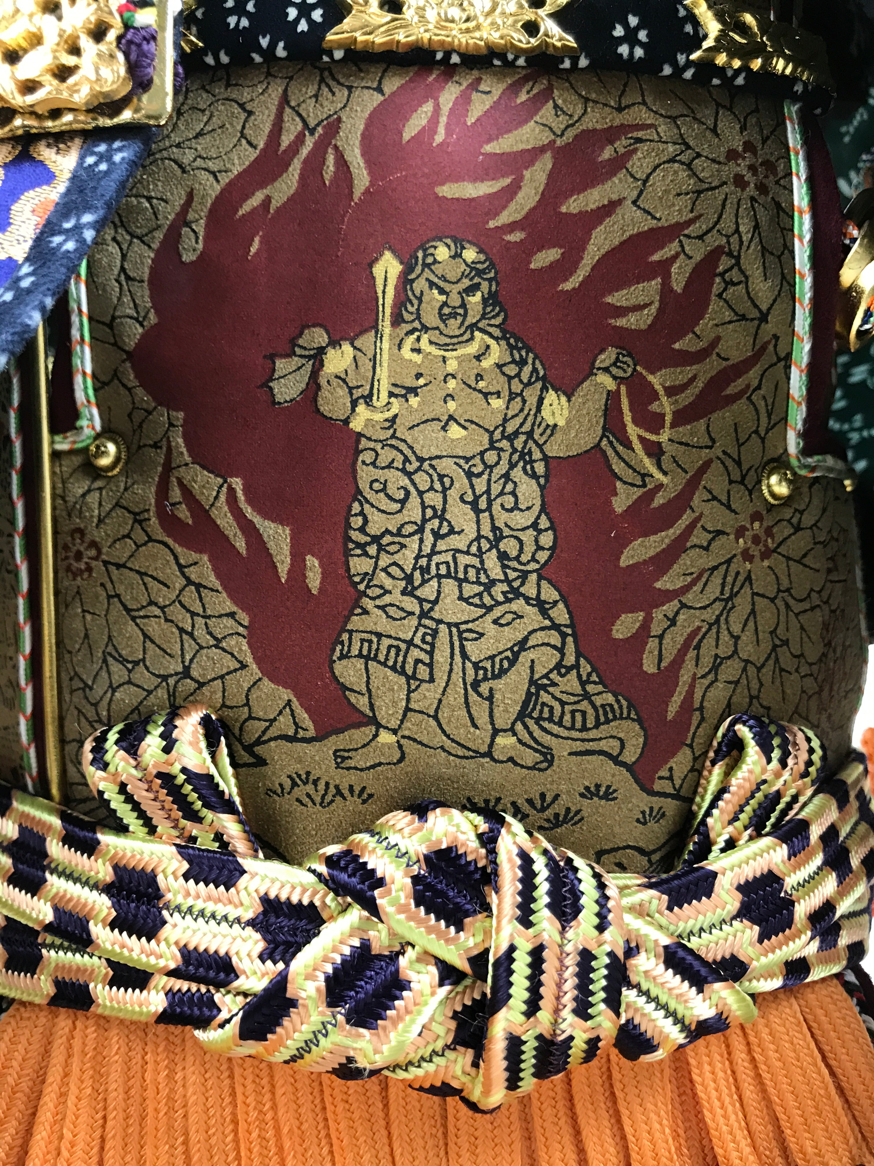 Japanese Samurai Miniature Armor Yoroi Set Vtg Boys' Festival Lacquer Box ID689-AD - Doll-chidorivintage.com
