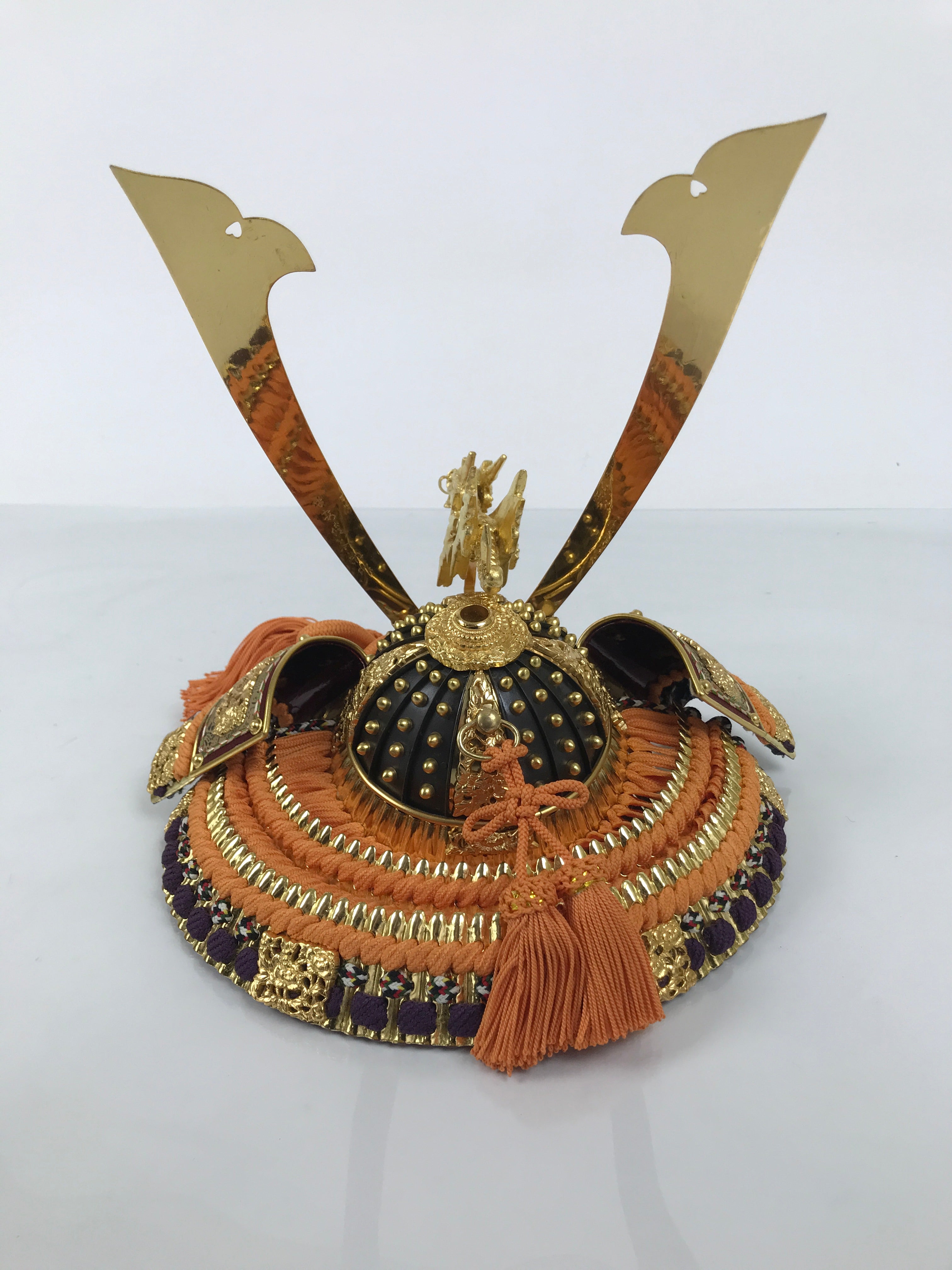 Japanese Samurai Miniature Armor Yoroi Set Vtg Boys' Festival Lacquer Box ID689-AD - Doll-chidorivintage.com