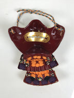 Japanese Samurai Miniature Armor Yoroi Set Vtg Boys' Festival Lacquer Box ID689-AD - Doll-chidorivintage.com