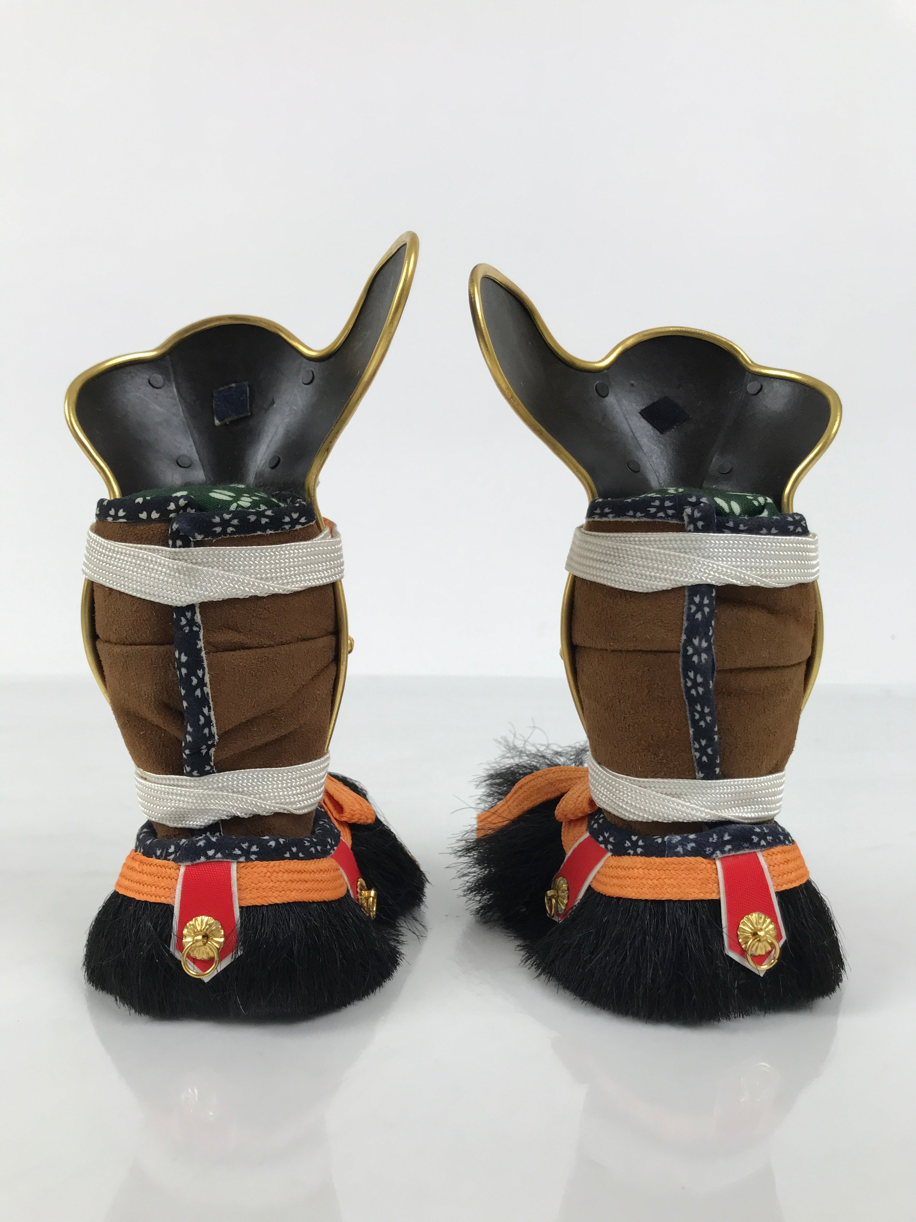 Japanese Samurai Miniature Armor Yoroi Set Vtg Boys' Festival Lacquer Box ID689-AD - Doll-chidorivintage.com