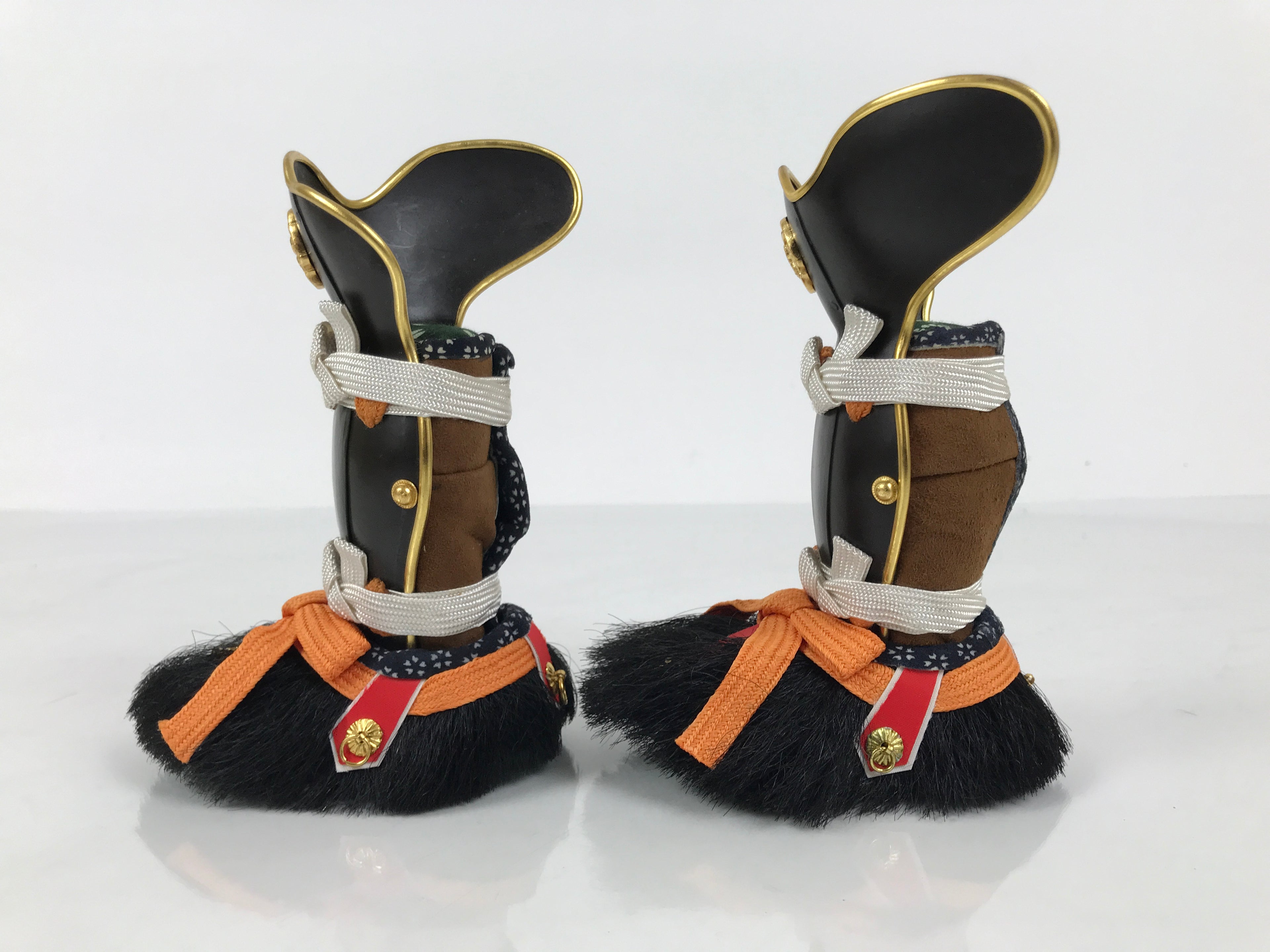 Japanese Samurai Miniature Armor Yoroi Set Vtg Boys' Festival Lacquer Box ID689-AD - Doll-chidorivintage.com
