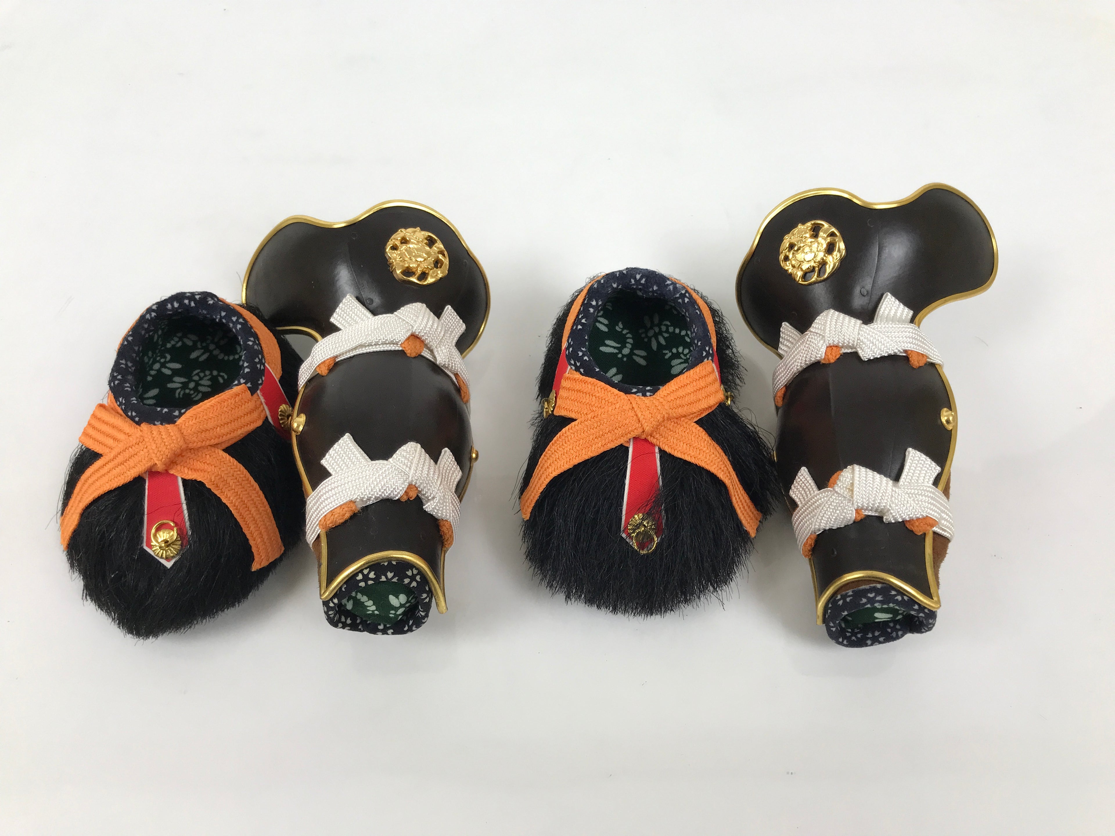 Japanese Samurai Miniature Armor Yoroi Set Vtg Boys' Festival Lacquer Box ID689-AD - Doll-chidorivintage.com