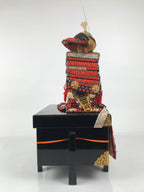 Japanese Samurai Miniature Armor Yoroi Set Vtg Boys' Festival Lacquer Box ID688-AD - Doll-chidorivintage.com