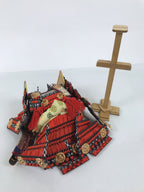 Japanese Samurai Miniature Armor Yoroi Set Vtg Boys' Festival Lacquer Box ID688-AD - Doll-chidorivintage.com
