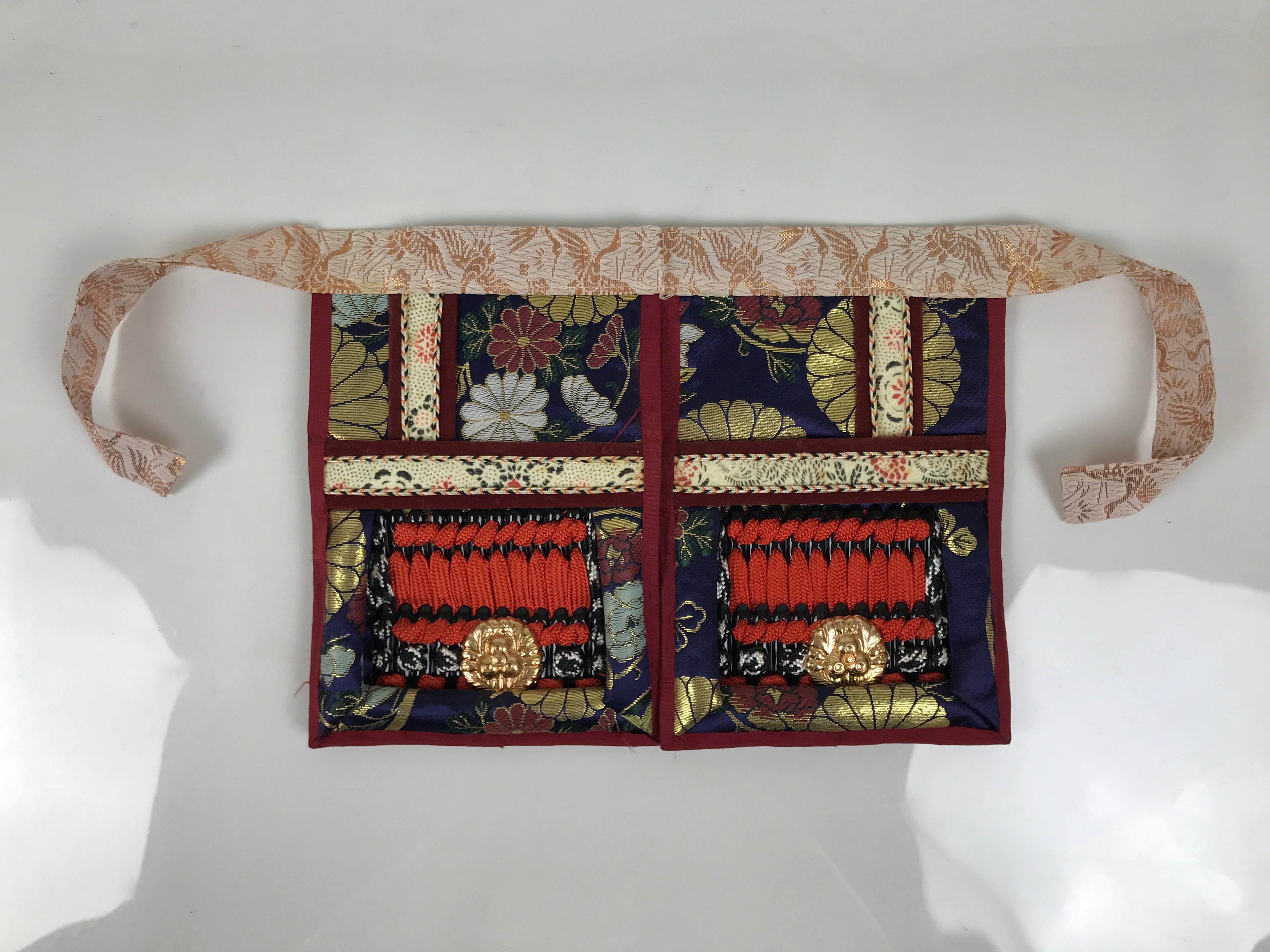 Japanese Samurai Miniature Armor Yoroi Set Vtg Boys' Festival Lacquer Box ID688-AD - Doll-chidorivintage.com