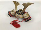Japanese Samurai Miniature Armor Yoroi Set Vtg Boys' Festival Lacquer Box ID688-AD - Doll-chidorivintage.com
