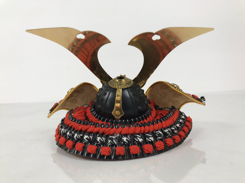 Japanese Samurai Miniature Armor Yoroi Set Vtg Boys' Festival Lacquer Box ID688-AD - Doll-chidorivintage.com
