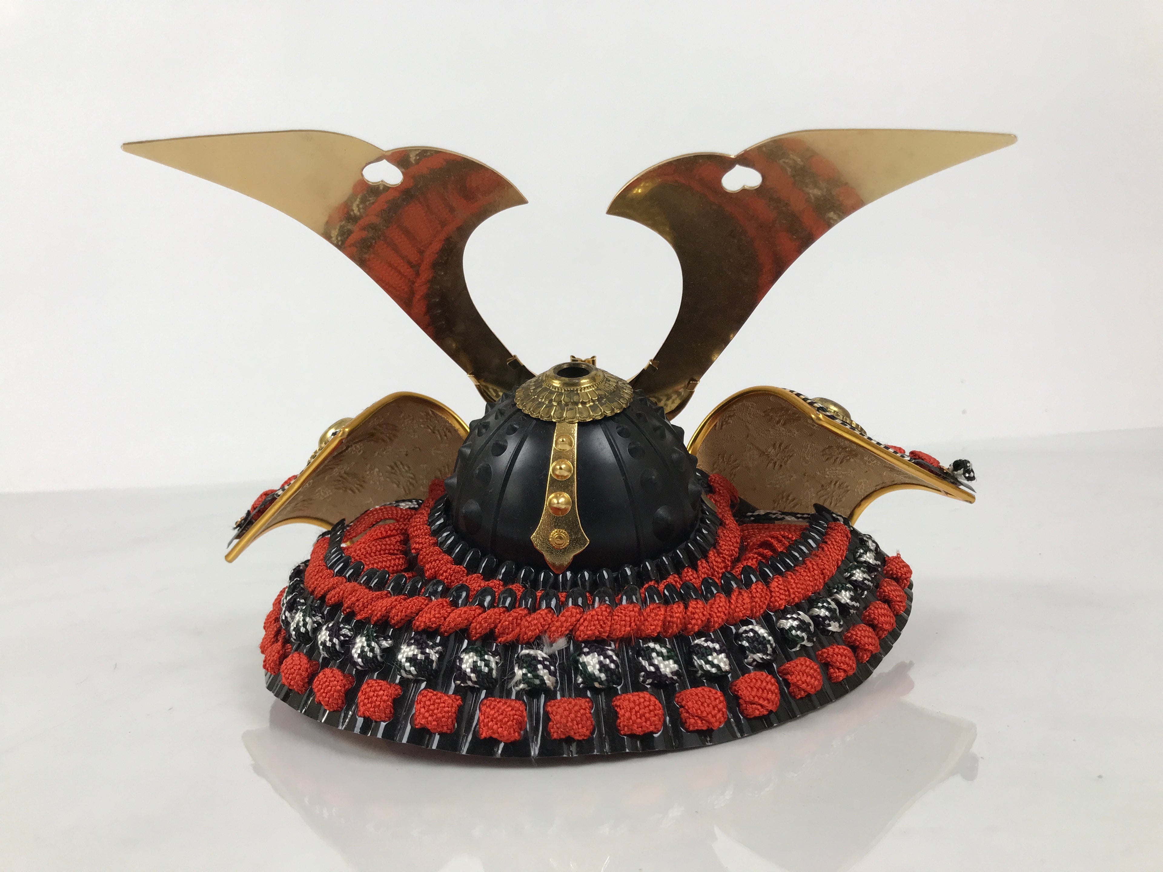 Japanese Samurai Miniature Armor Yoroi Set Vtg Boys' Festival Lacquer Box ID688-AD - Doll-chidorivintage.com