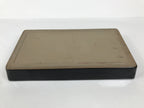 Japanese Ceramic Suiban Flower Vase Vtg Pottery Ikebana Accessory Black Y583-KT - Vase-chidorivintage.com