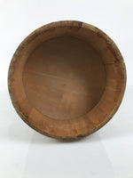 Japanese Handmade Natural Wood High Bucket Vtg Chozuoke Oke Legs Water BK58-OT - Wood-chidorivintage.com