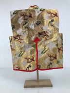 Japanese Jinbaori Warrior Battle Coat Vtg Costume Display Boy Day Festival ID691-AD - Other Display Item-chidorivintage.com