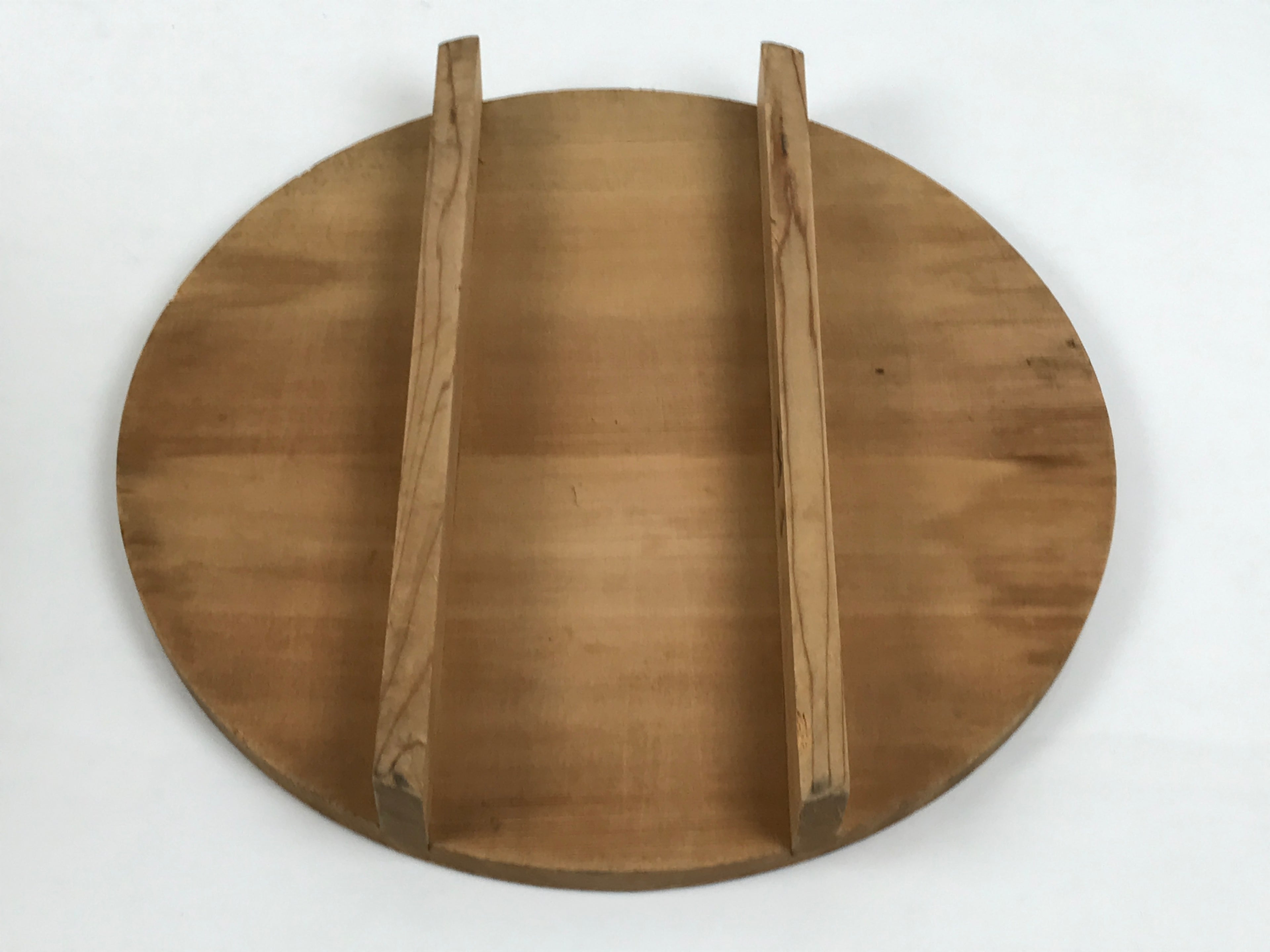 Japanese Large Handcrafted Lidded Wooden Oke Bucket Vtg Water Rice Storage BK59-OT - Wood-chidorivintage.com