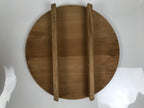 Japanese Large Handcrafted Lidded Wooden Oke Bucket Vtg Water Rice Storage BK59-OT - Wood-chidorivintage.com