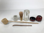 Japanese Tea Ceremony Set Chabako Wooden Box Vtg Pottery Chawan Sado PX817-KT - Tea Ceremony-chidorivintage.com