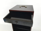 Japanese Tea Ceremony Set Chabako Wooden Box Vtg Pottery Chawan Sado PX819
