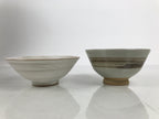 Japanese Tea Ceremony Set Chabako Wooden Box Vtg Pottery Chawan Sado PX820