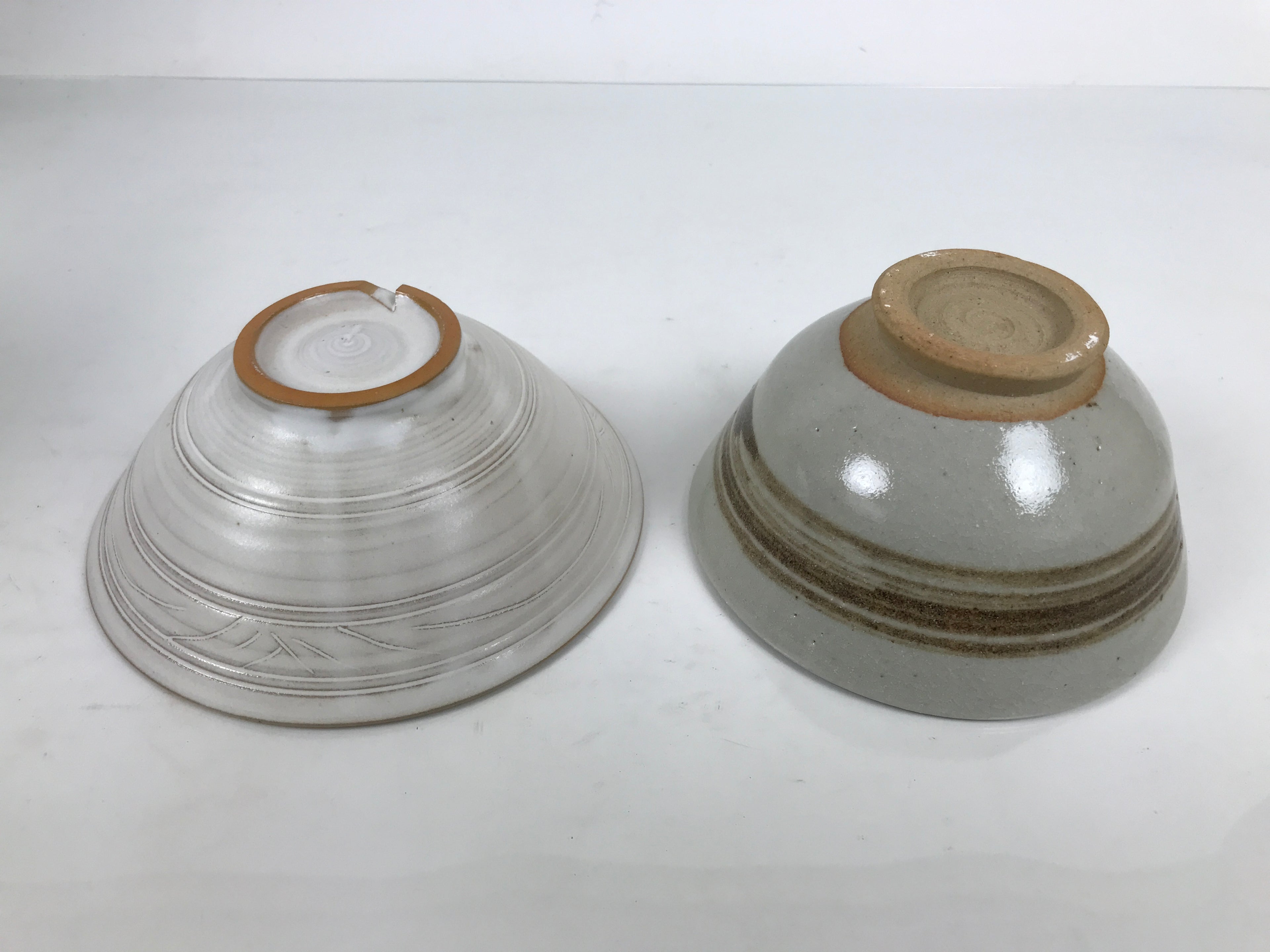 Japanese Tea Ceremony Set Chabako Wooden Box Vtg Pottery Chawan Sado PX820