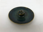 Japanese Oribe Ceramic Mizusashi Water Jar Vtg Pottery Tea Ceremony Pot TG215-KT - Tea Ceremony-chidorivintage.com